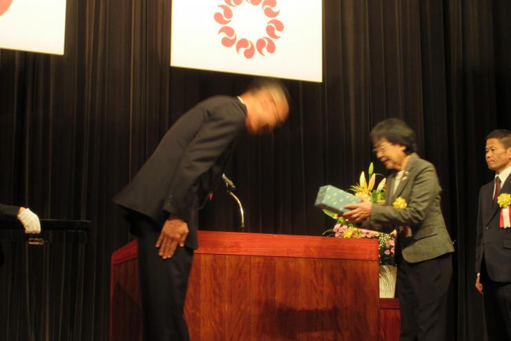 薬物乱用防止功局長感謝状