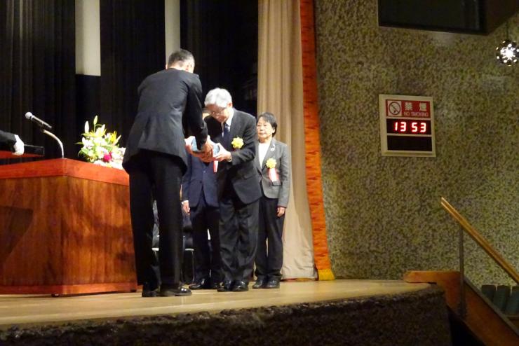 薬物乱用防止功績大臣感謝状