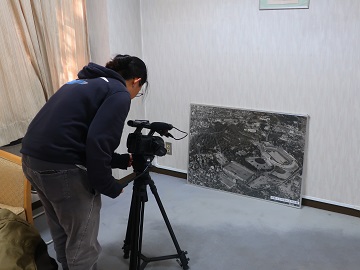 歴史資料の撮影