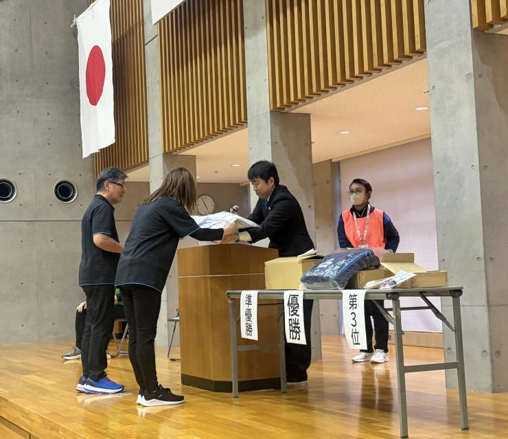 ボッチャ交流大会表彰