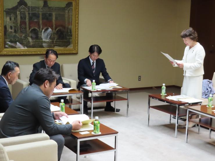 要望活動の様子