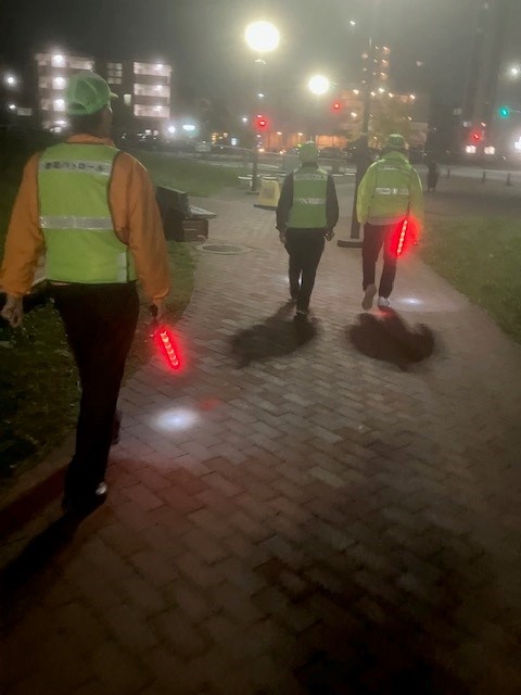 公園のパトロール