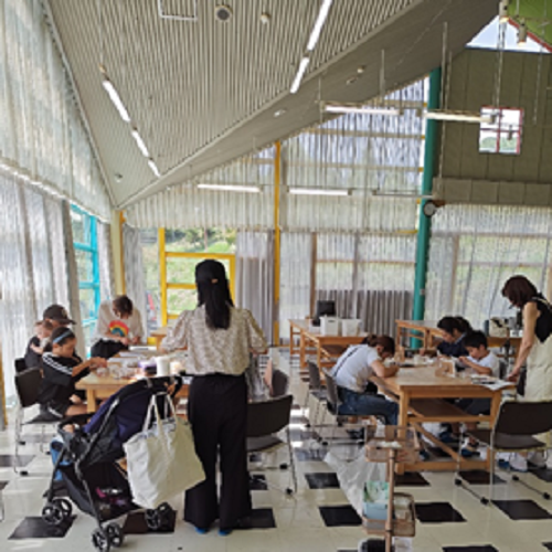 ガラスアート教室の写真