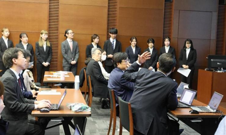 松永ゼミ発表の様子1