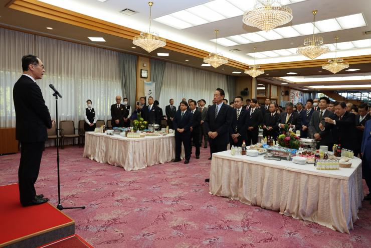 会場の様子の写真