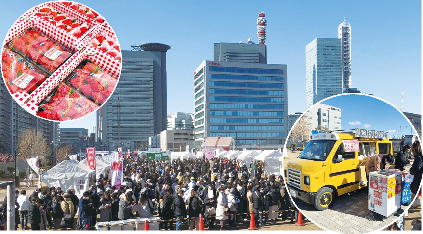 昨年の埼玉いちご祭の様子