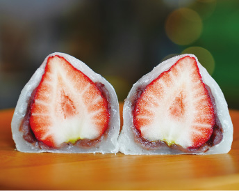 いちご大福の写真