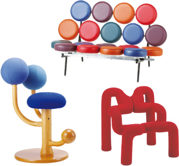 デザインチェアの写真