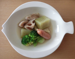 しょうが風味の和風ポトフ