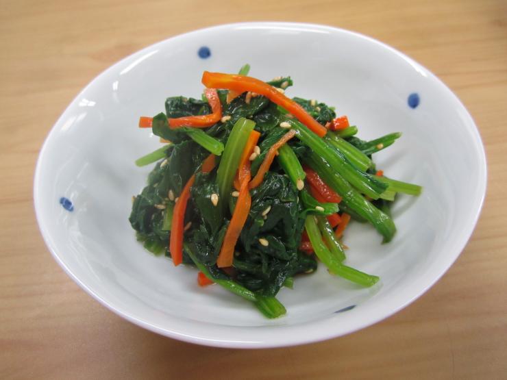 レンチンで栄養逃がさないナムル