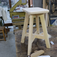 木工体験（木工椅子）