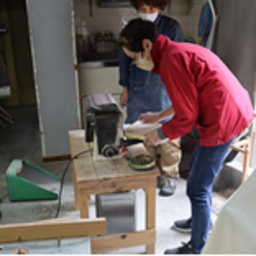 木工体験の写真