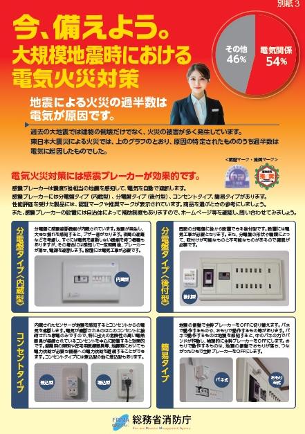 感震ブレーカー