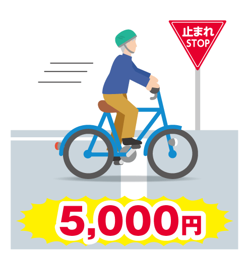 反則金5,000円