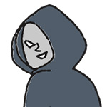 悪い人のイラスト