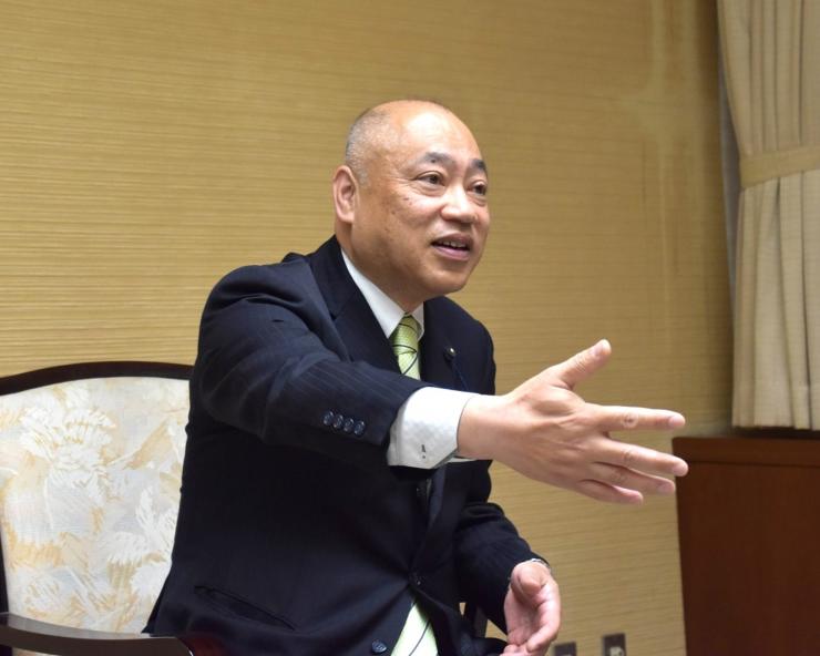 埼玉民主フォーラム木村勇夫代表の写真