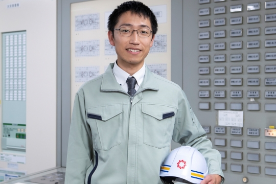 設備職の顔写真