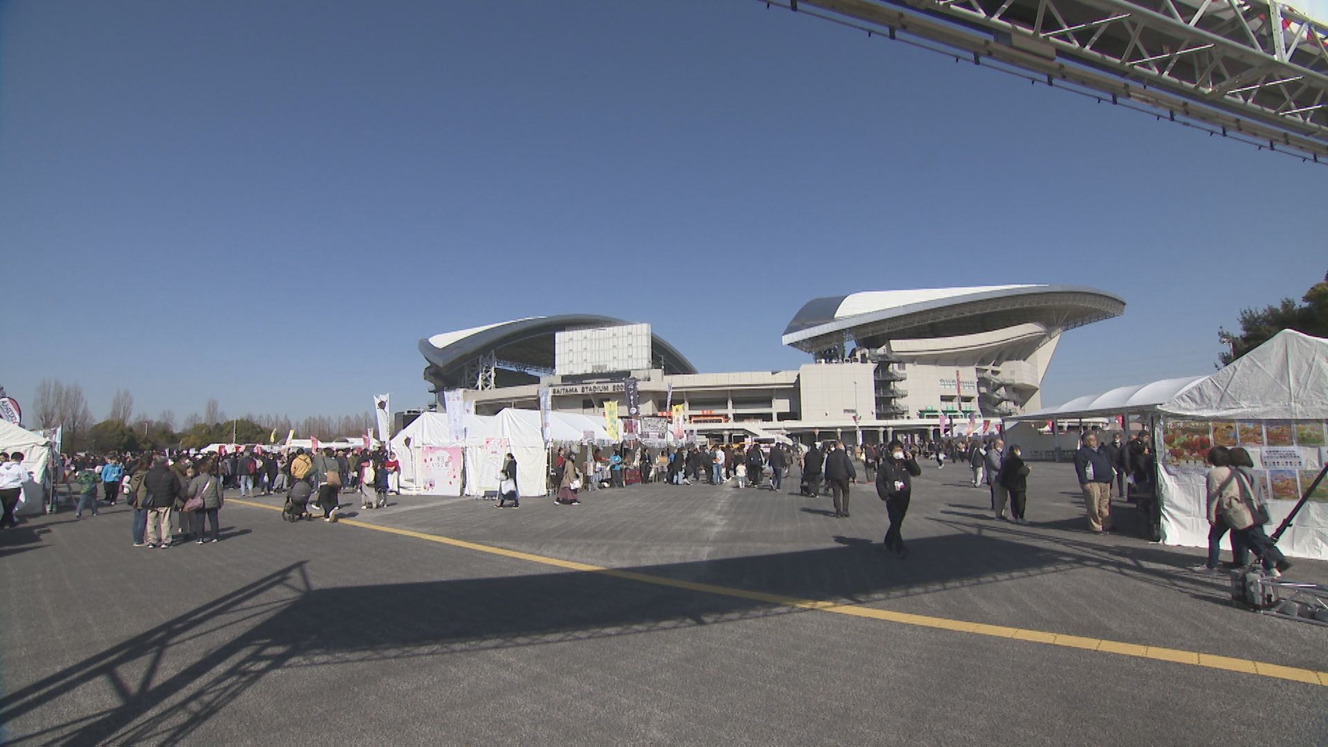 埼玉いちご祭りの会場