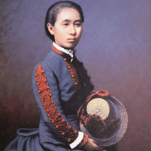 荻野吟子肖像画