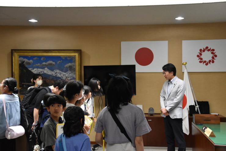 議長室写真