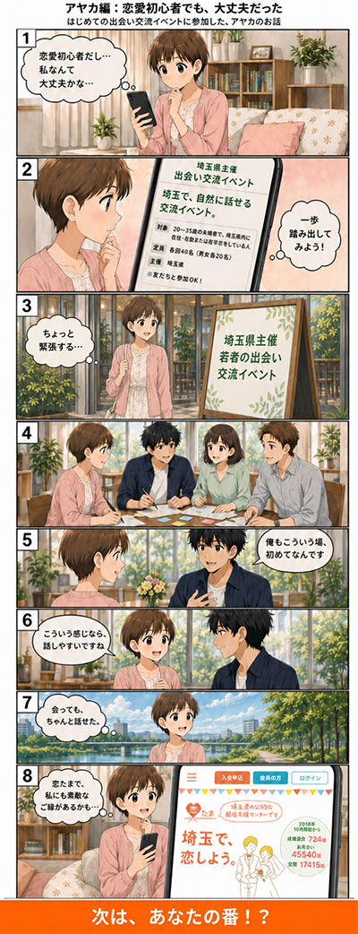 恋愛初心者でも、大丈夫だった