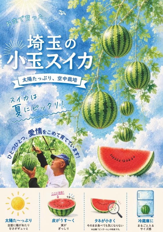小玉すいかPOP