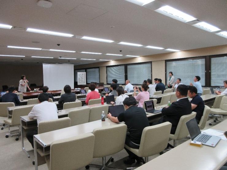 7月1日後援会の様子