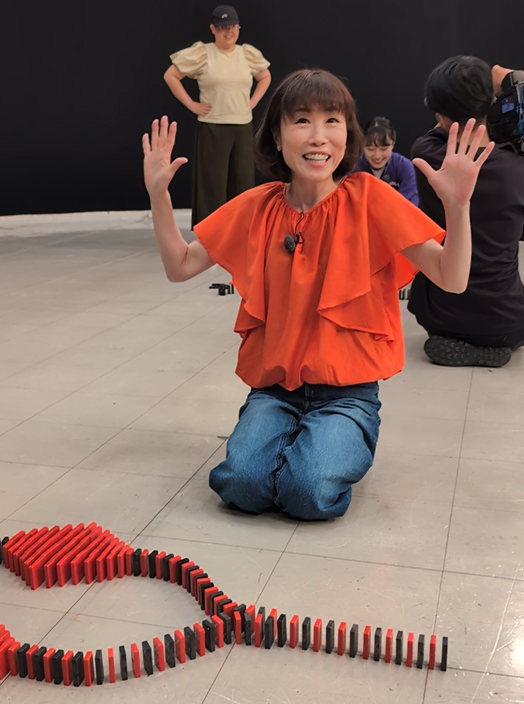 ドミノ並べ