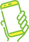 スマートフォンのイラスト
