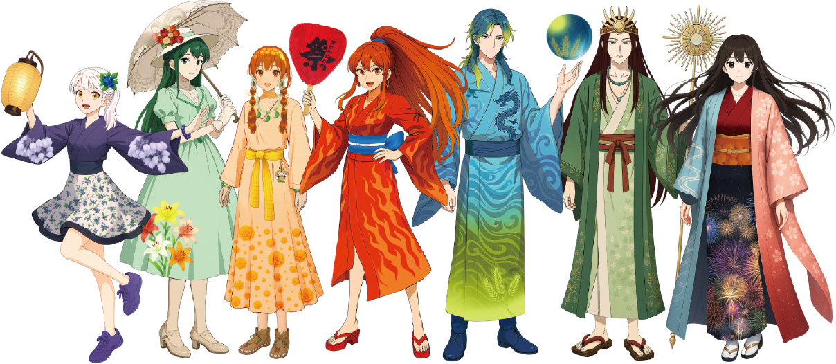 キャラクターのイラスト