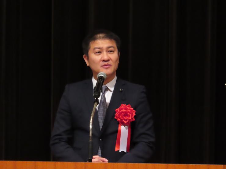 9月17日議長あいさつの写真