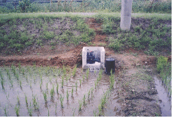 給水栓の写真