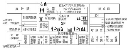 2階フロア図