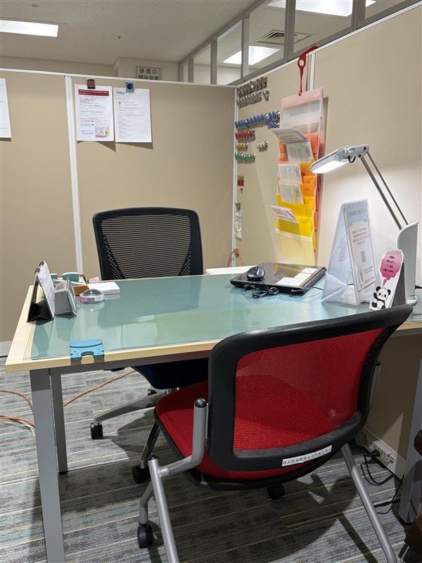 紹介状発行ブース