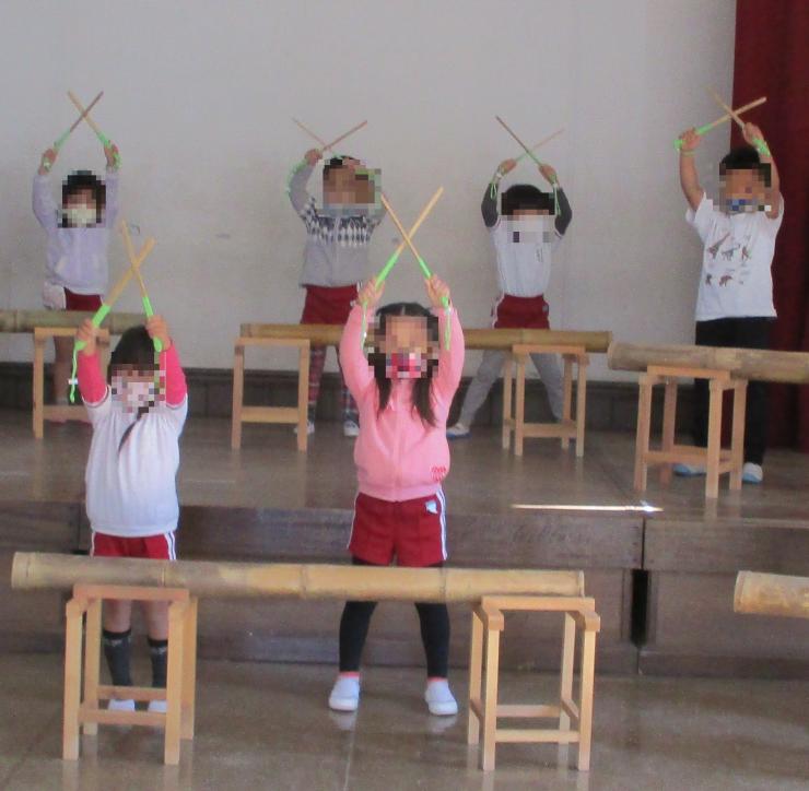 活動の様子（和太鼓）