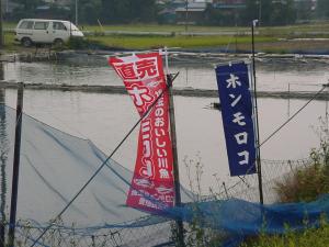 養魚場の写真