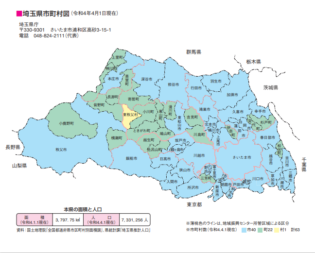 埼玉県地図