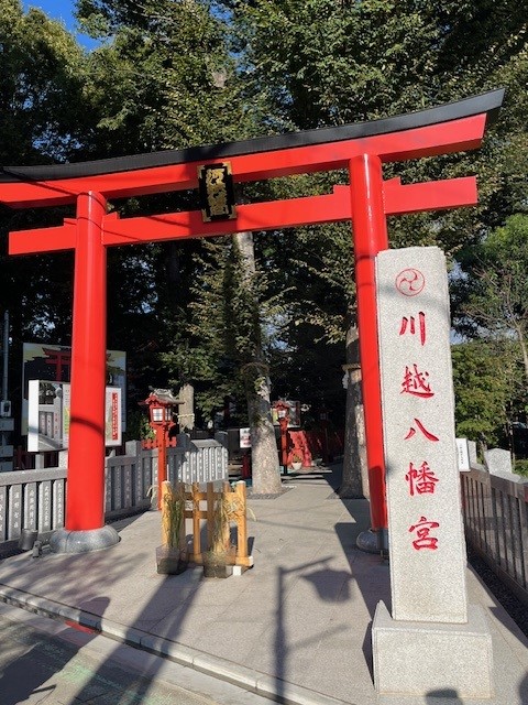 川越八幡宮の外観