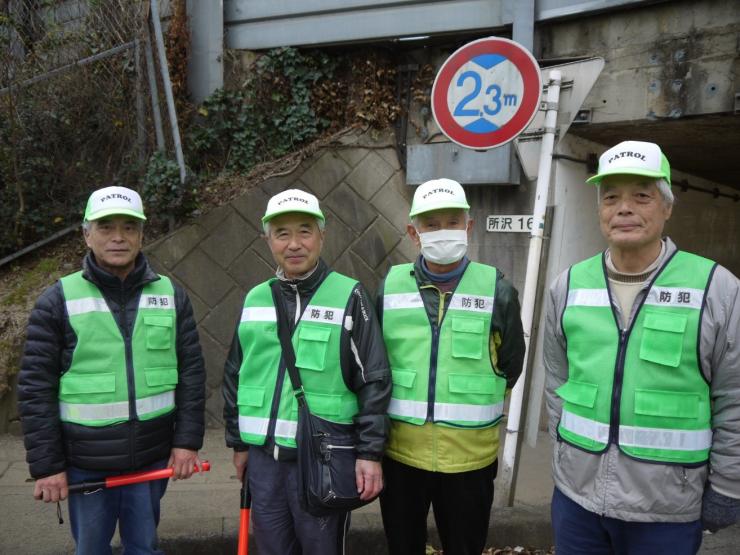 西鶴ケ岡町会の皆さん