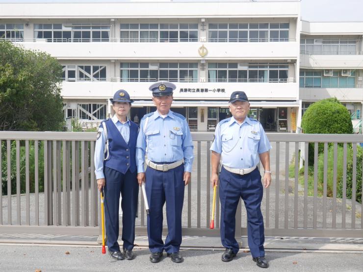 長瀞町交通指導隊の皆さん