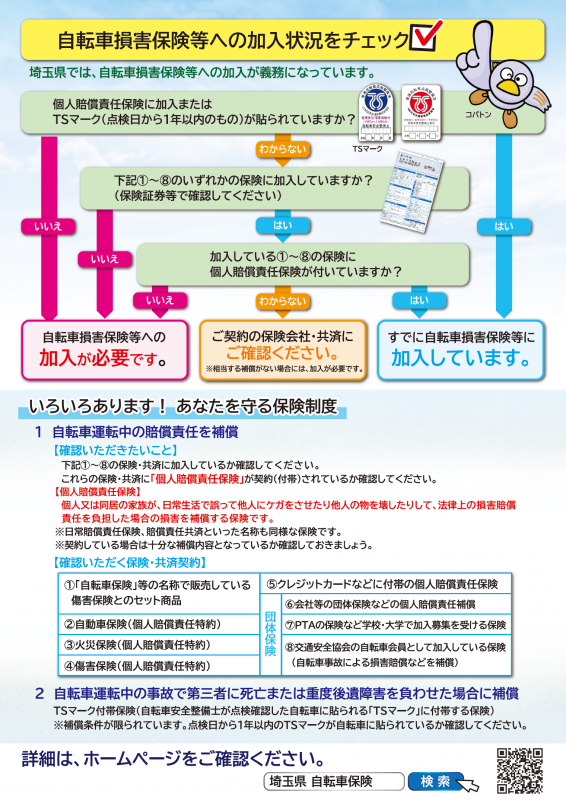 保険チラシ裏面