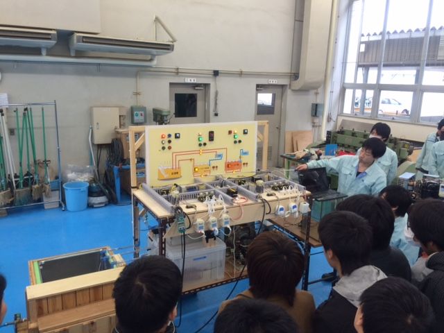 卒業制作発表会の様子