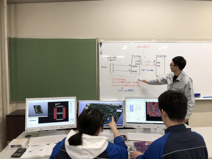 回路基板設計製作実習